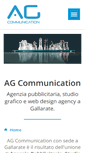 Mobile Screenshot of agcommunication.it